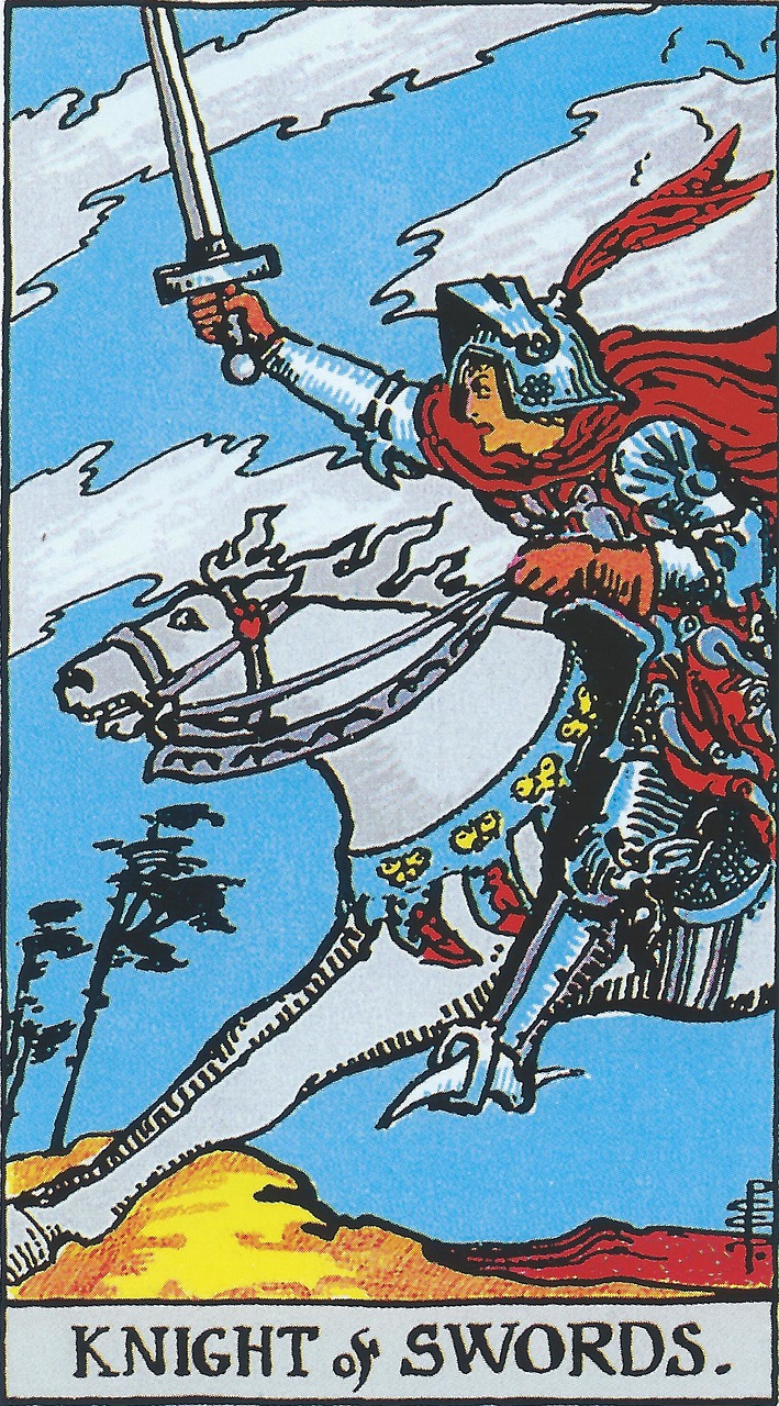 Die Tarotkarte Ritter der Schwerter: Eine tiefgreifende Analyse